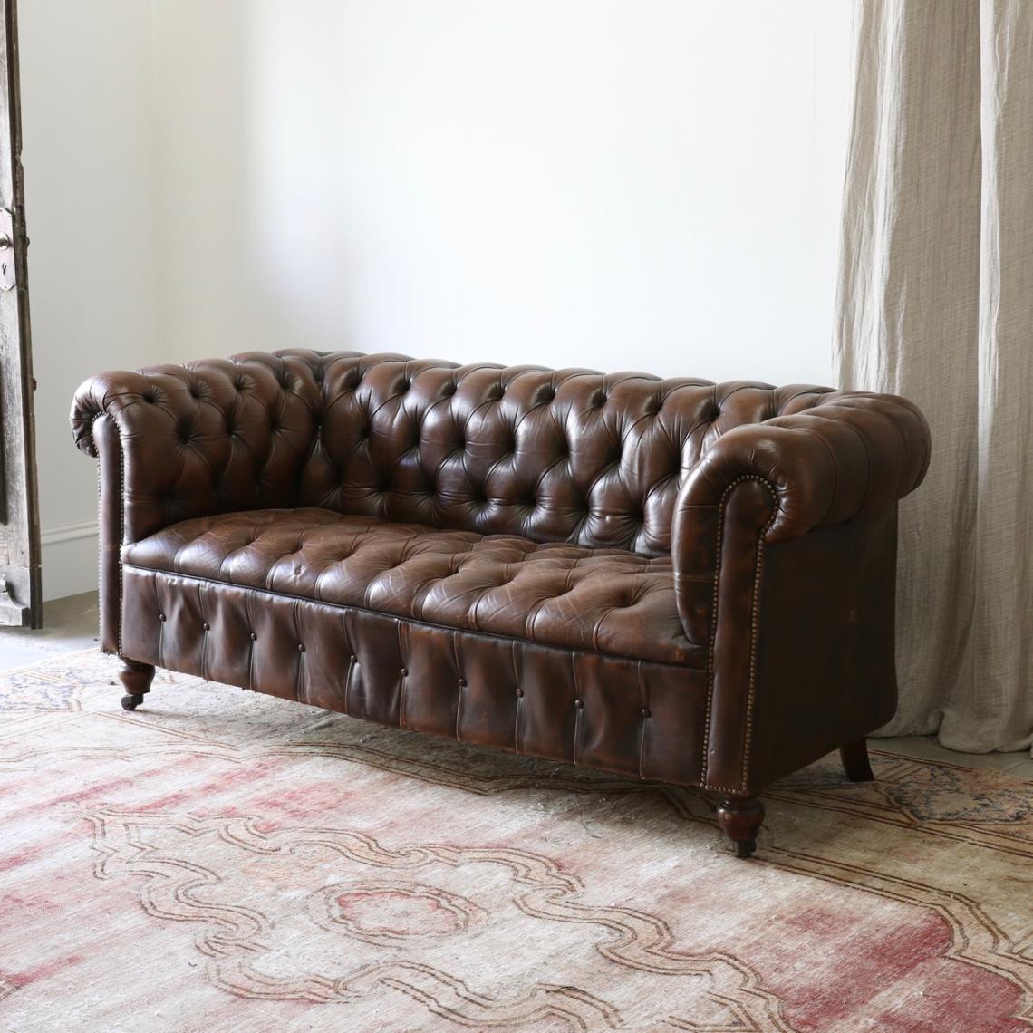 Old Leather Chesterfield